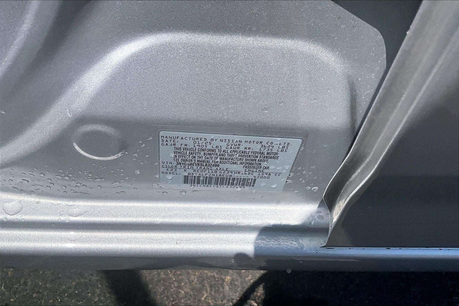 2025 Nissan Versa SV
