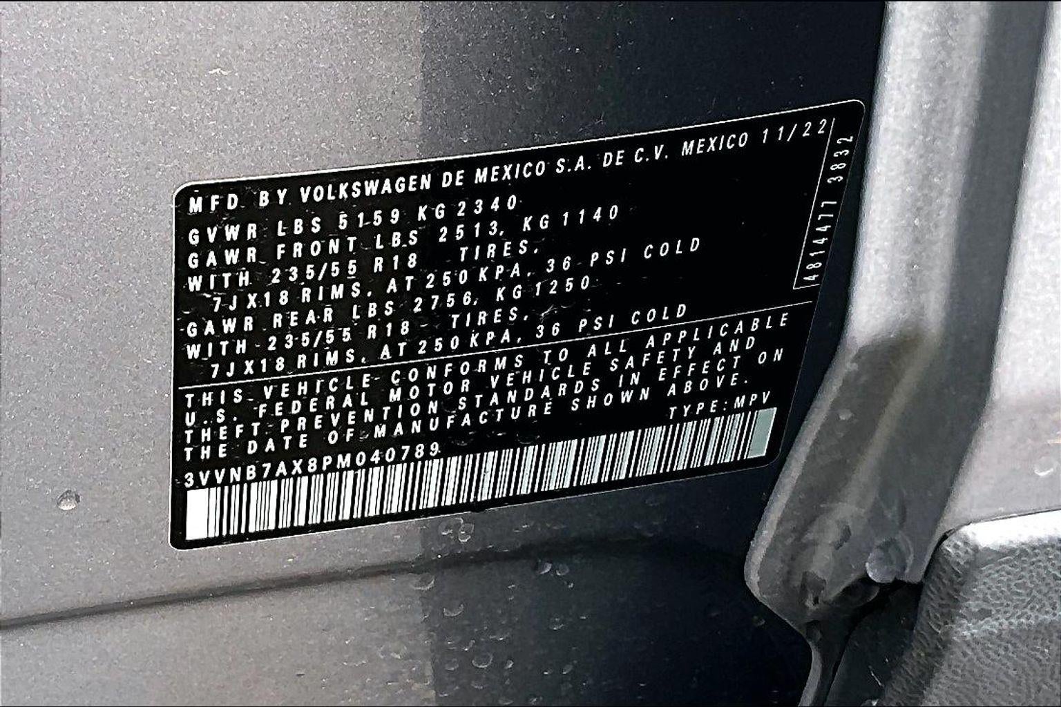 2023 Volkswagen Tiguan SE