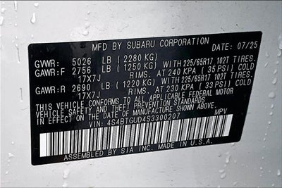 2025 Subaru Outback Wilderness