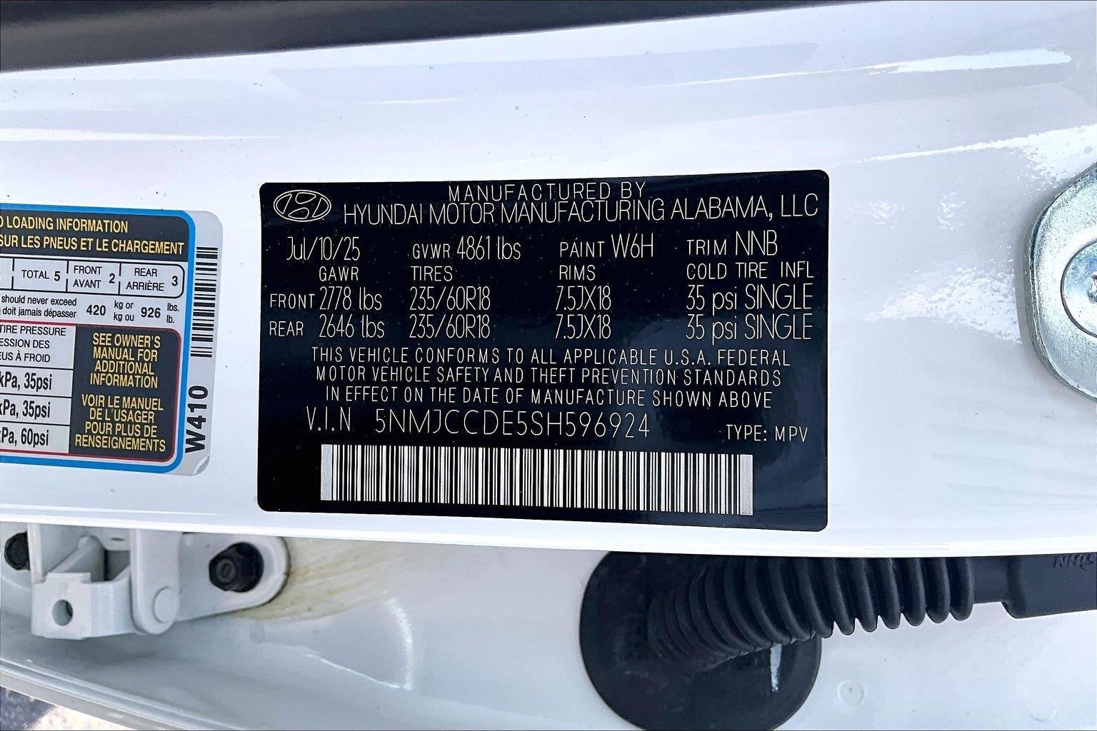 2025 Hyundai Tucson SEL Convenience