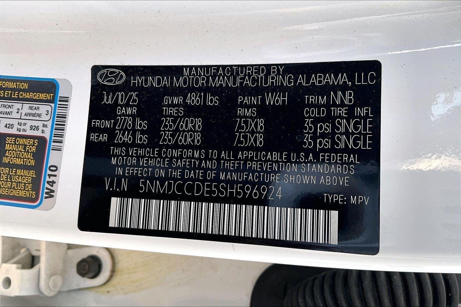 2025 Hyundai Tucson SEL Convenience
