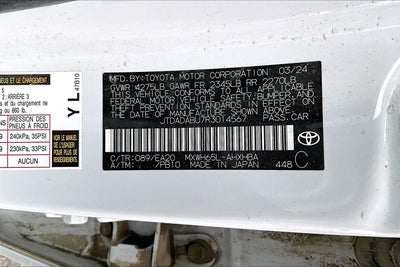 2024 Toyota Prius LE