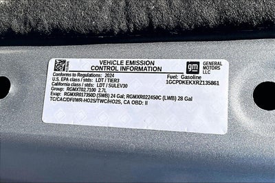 2024 Chevrolet Silverado 1500 LT (2FL)