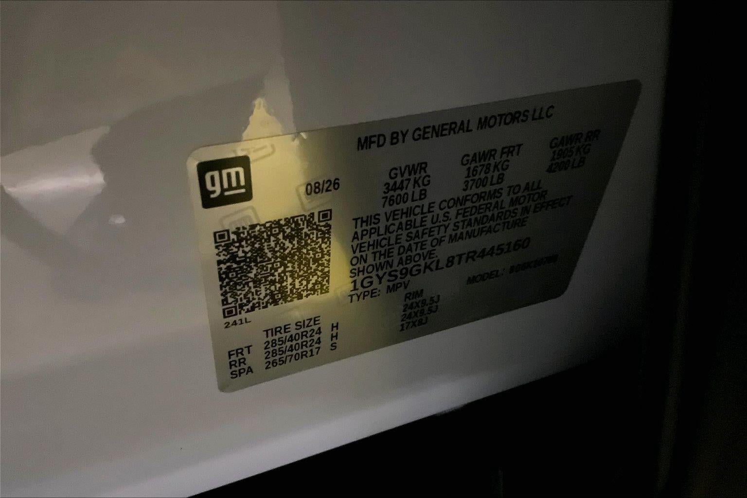 2026 Cadillac Escalade Platinum Sport