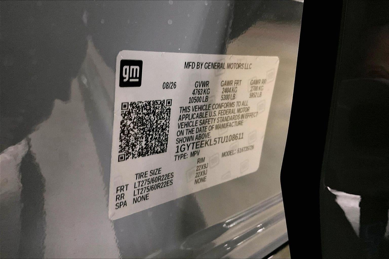 2026 Cadillac ESCALADE IQ Sport