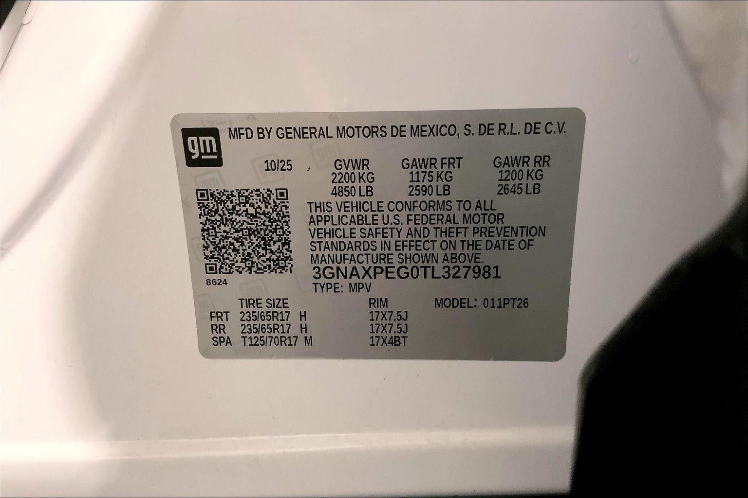 2026 Chevrolet Equinox LT