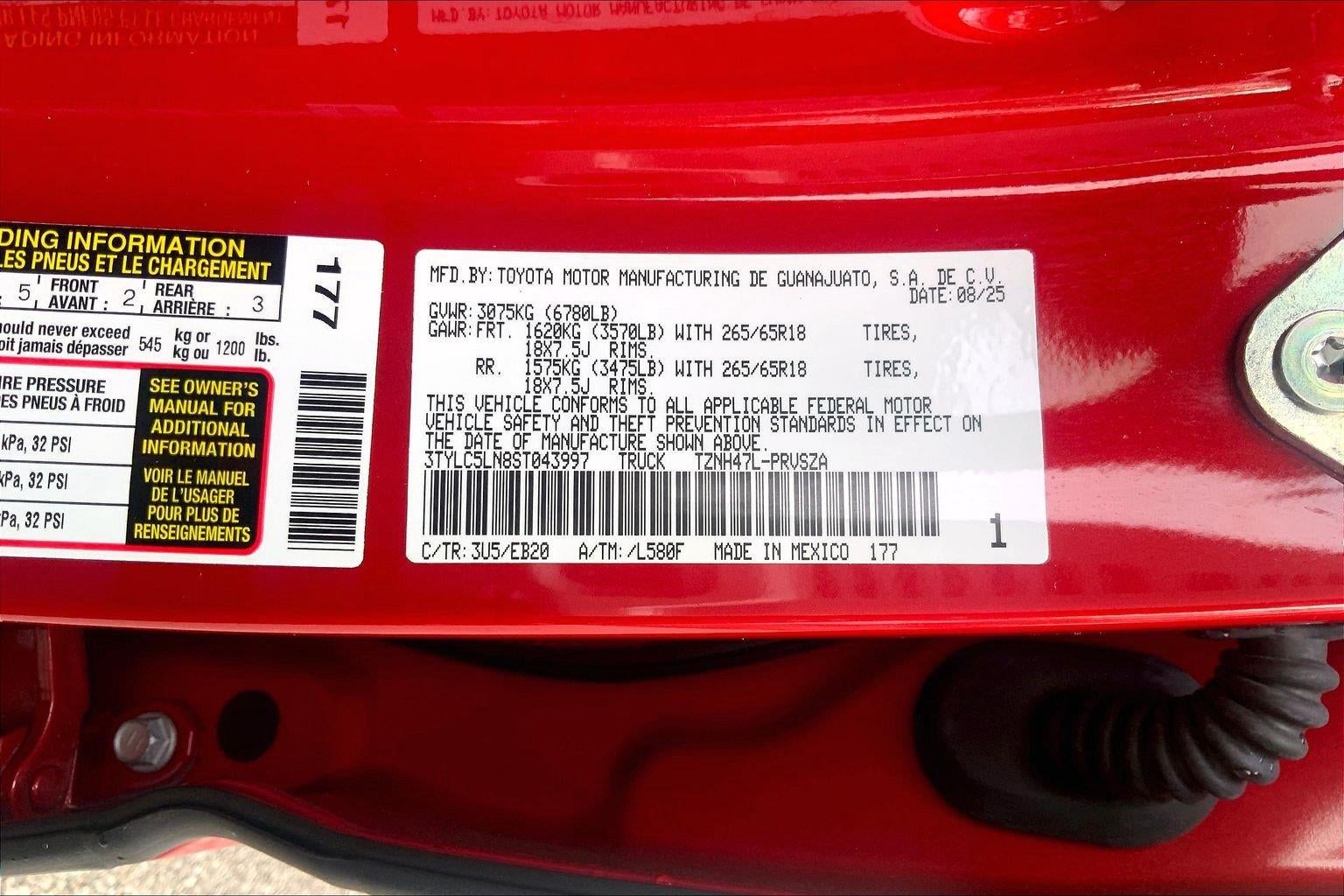 2025 Toyota Tacoma 4WD TRD Sport Hybrid