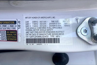 2021 Acura RDX 4DR SH AWD