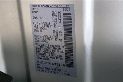 2024 Nissan Rogue SV