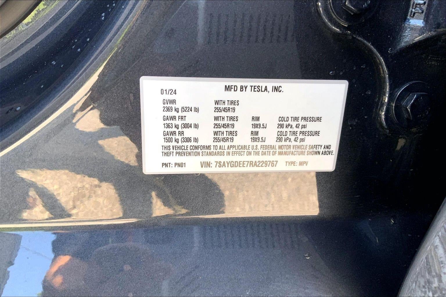 2024 Tesla Model Y Long Range