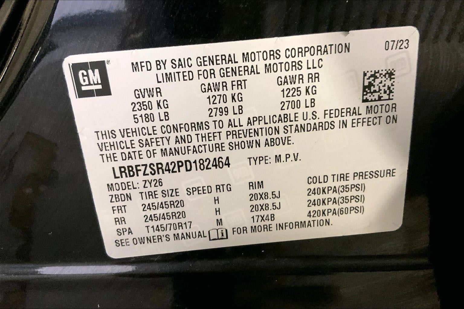 2023 Buick Envision Avenir