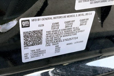 2026 GMC Sierra 1500 AT4