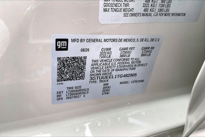 2026 GMC Sierra 1500 AT4