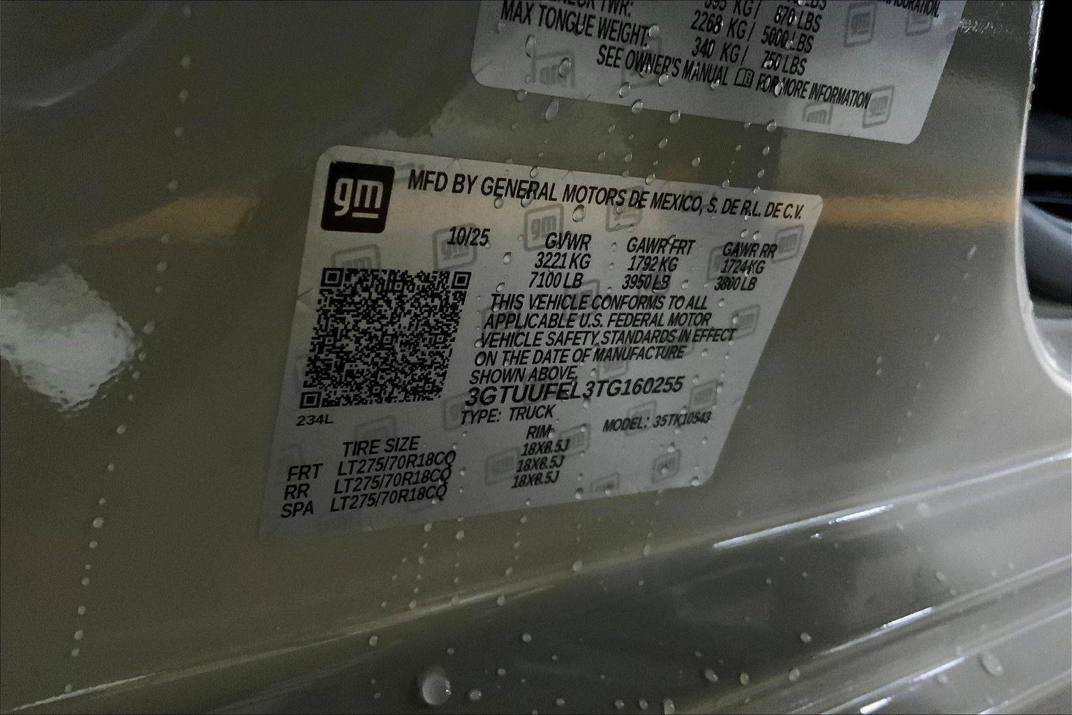 2026 GMC Sierra 1500 AT4X