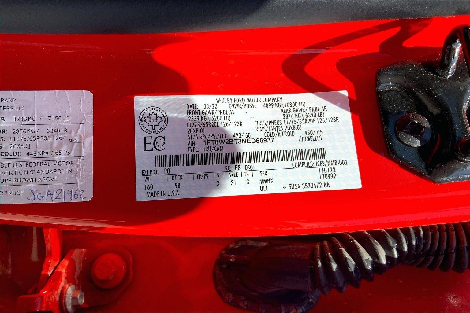 2022 Ford Super Duty F-250 SRW XL