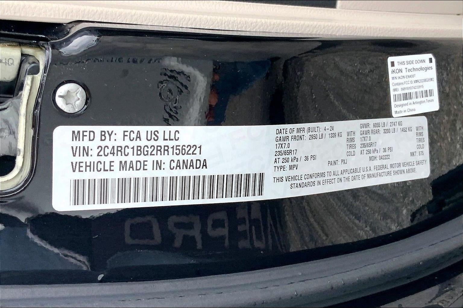 2024 Chrysler Pacifica Touring L