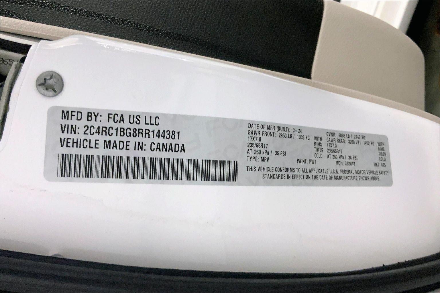 2024 Chrysler Pacifica Touring L