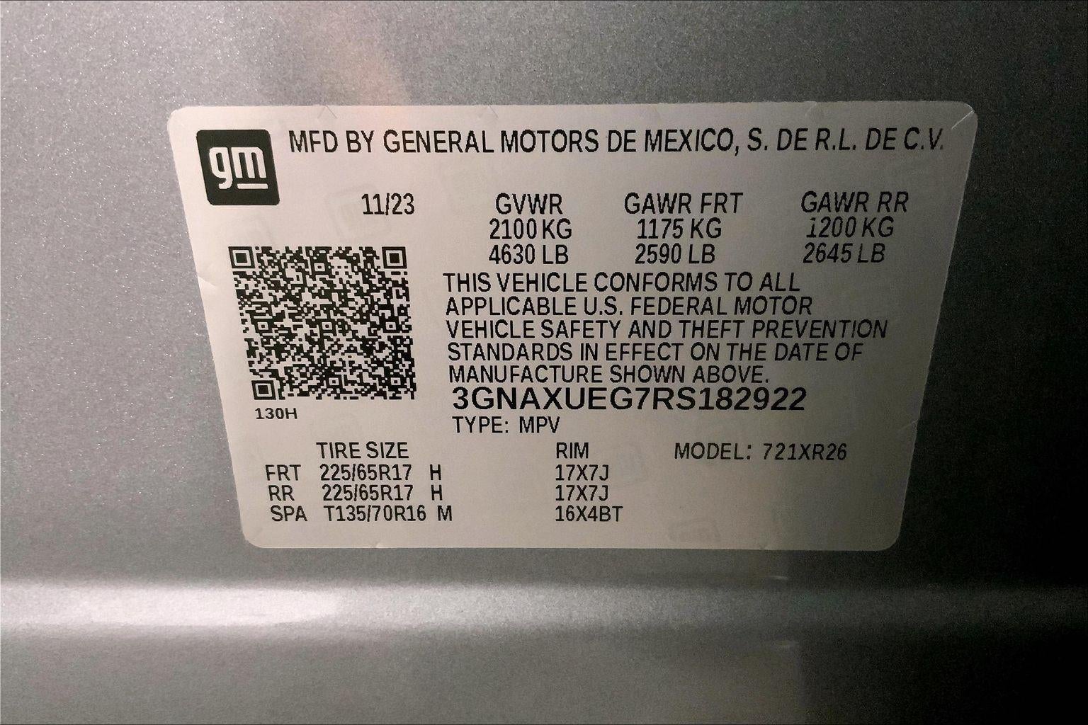 2024 Chevrolet Equinox LT