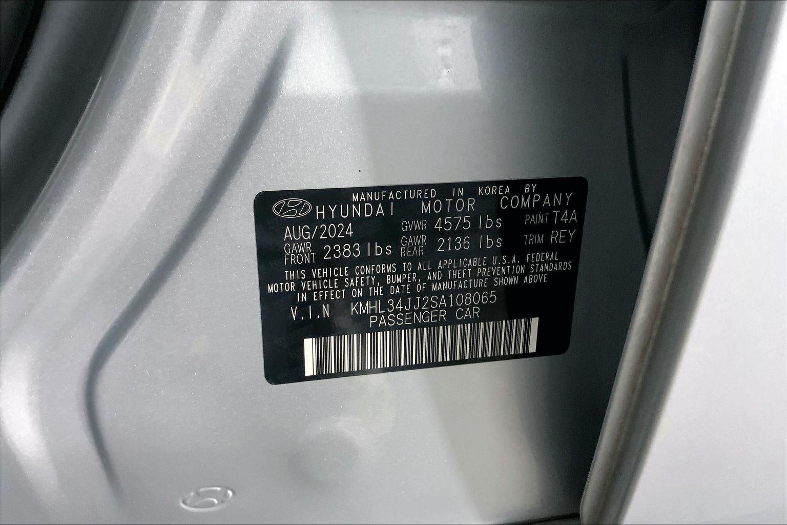 2025 Hyundai Sonata Hybrid SEL