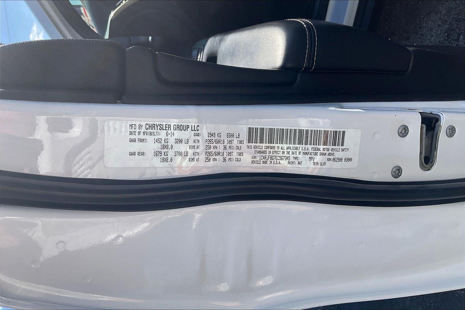 2014 Jeep Grand Cherokee Limited