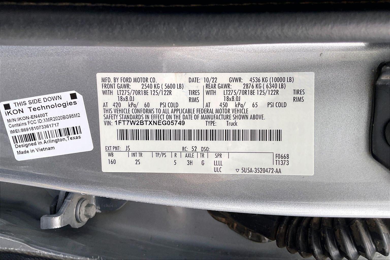 2022 Ford Super Duty F-250 SRW XL