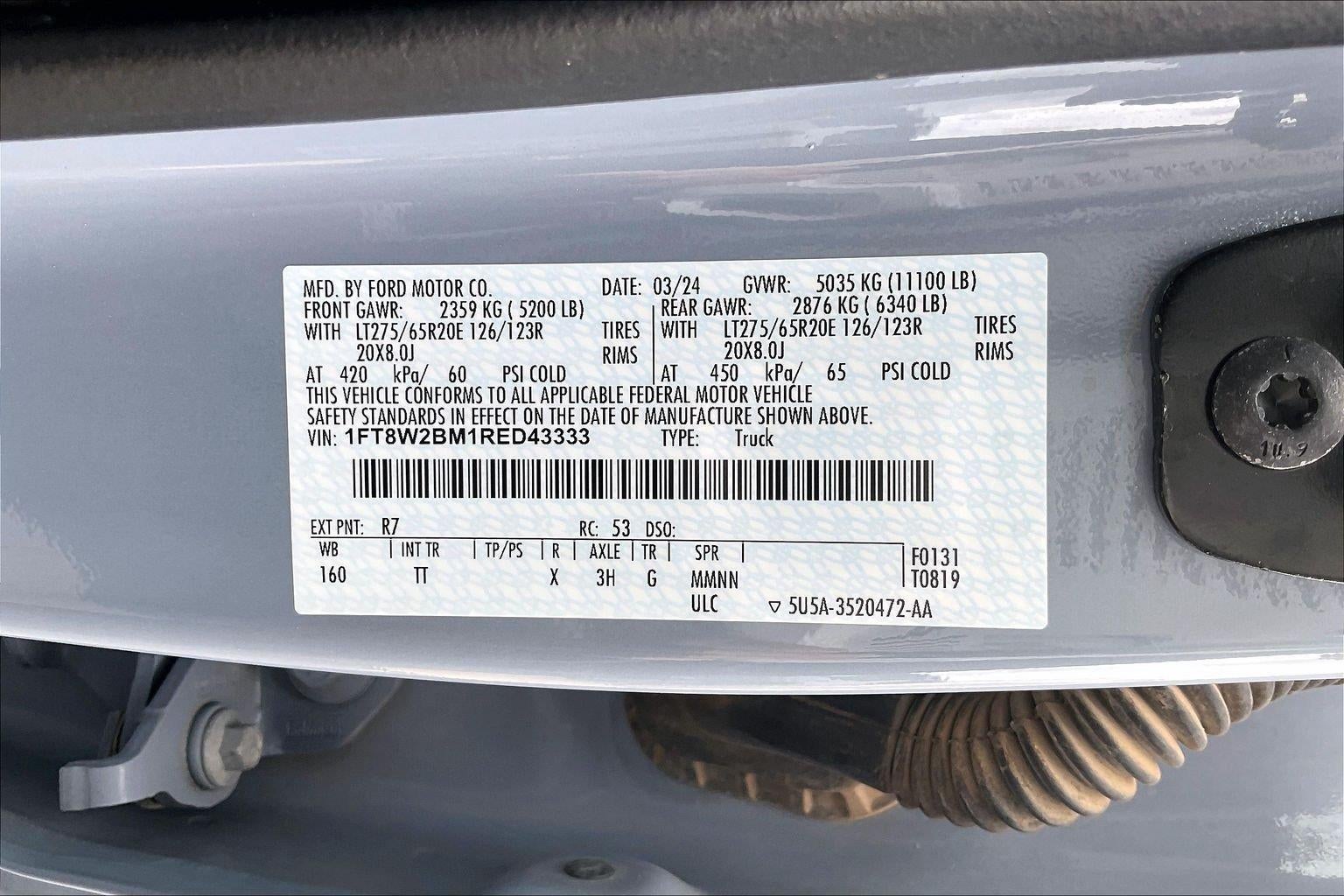 2024 Ford Super Duty F-250 SRW XL