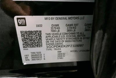 2023 Chevrolet Silverado 1500 LT (2FL)
