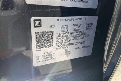 2023 Chevrolet Silverado 1500 LT (2FL)