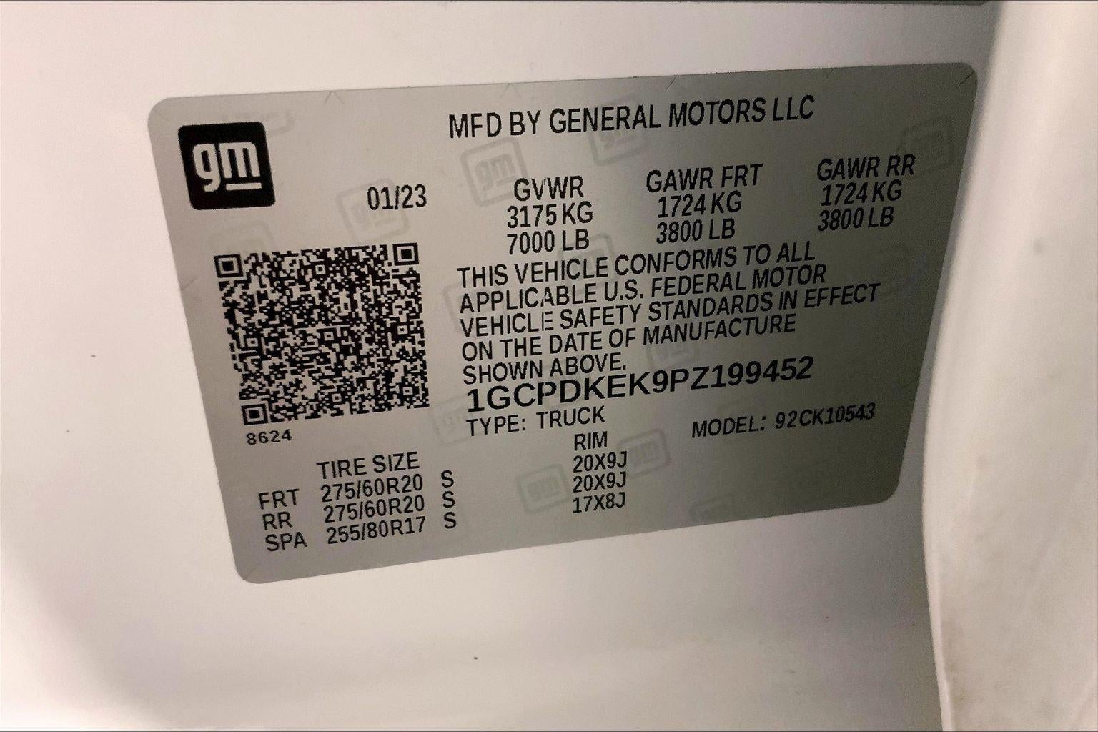 2023 Chevrolet Silverado 1500 LT (2FL)