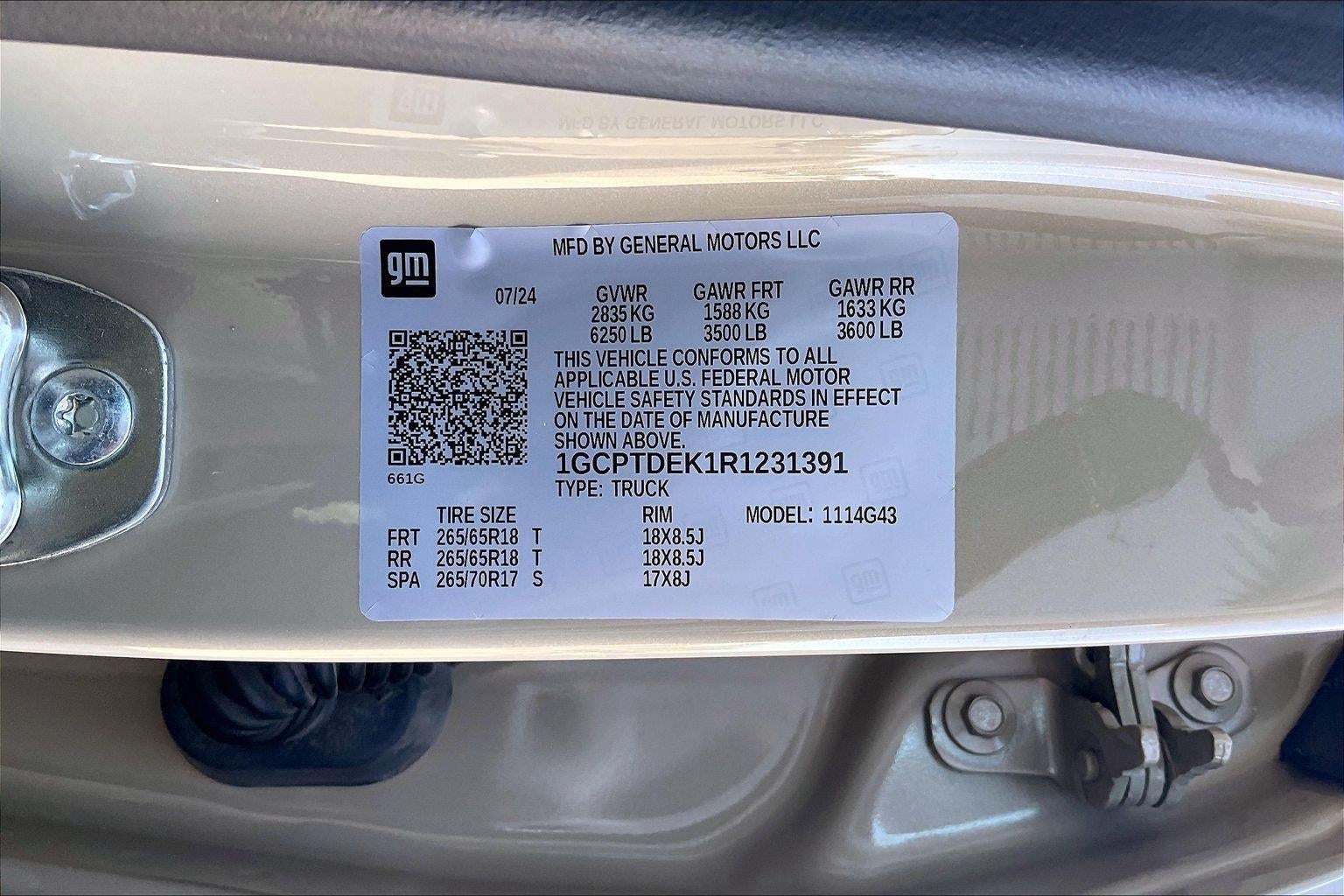 2024 Chevrolet Colorado Z71