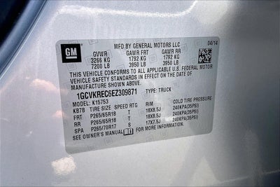 2014 Chevrolet Silverado 1500 LT