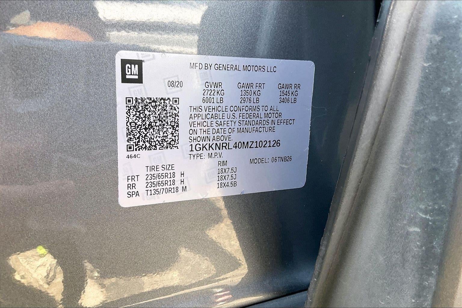 2021 GMC Acadia SLE