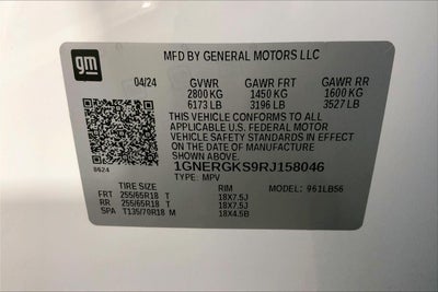 2024 Chevrolet Traverse LT