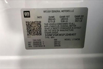 2023 Chevrolet Traverse LT Cloth