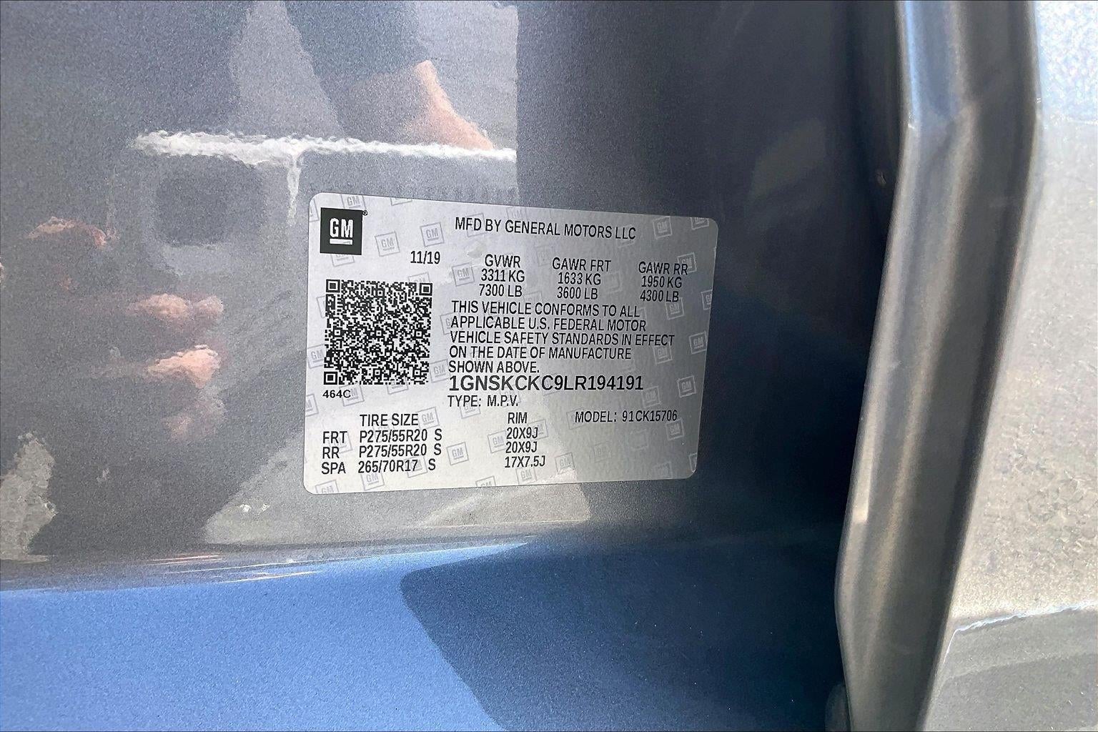 2020 Chevrolet Tahoe Premier