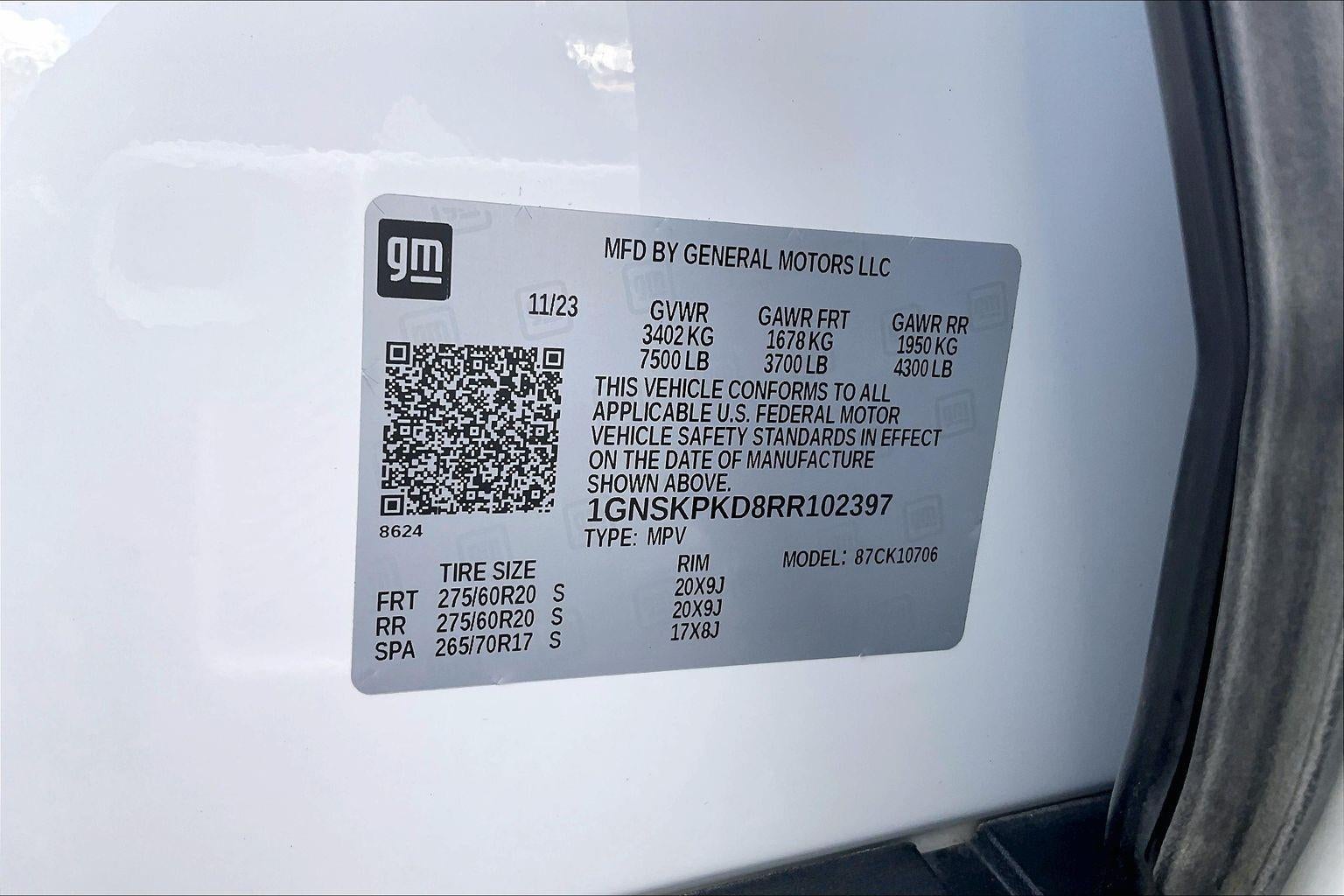 2024 Chevrolet Tahoe Z71