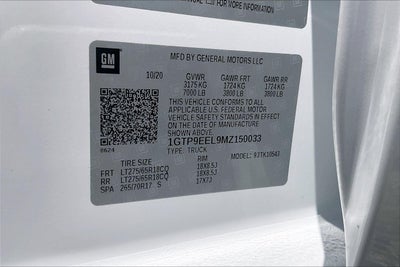 2021 GMC Sierra 1500 AT4