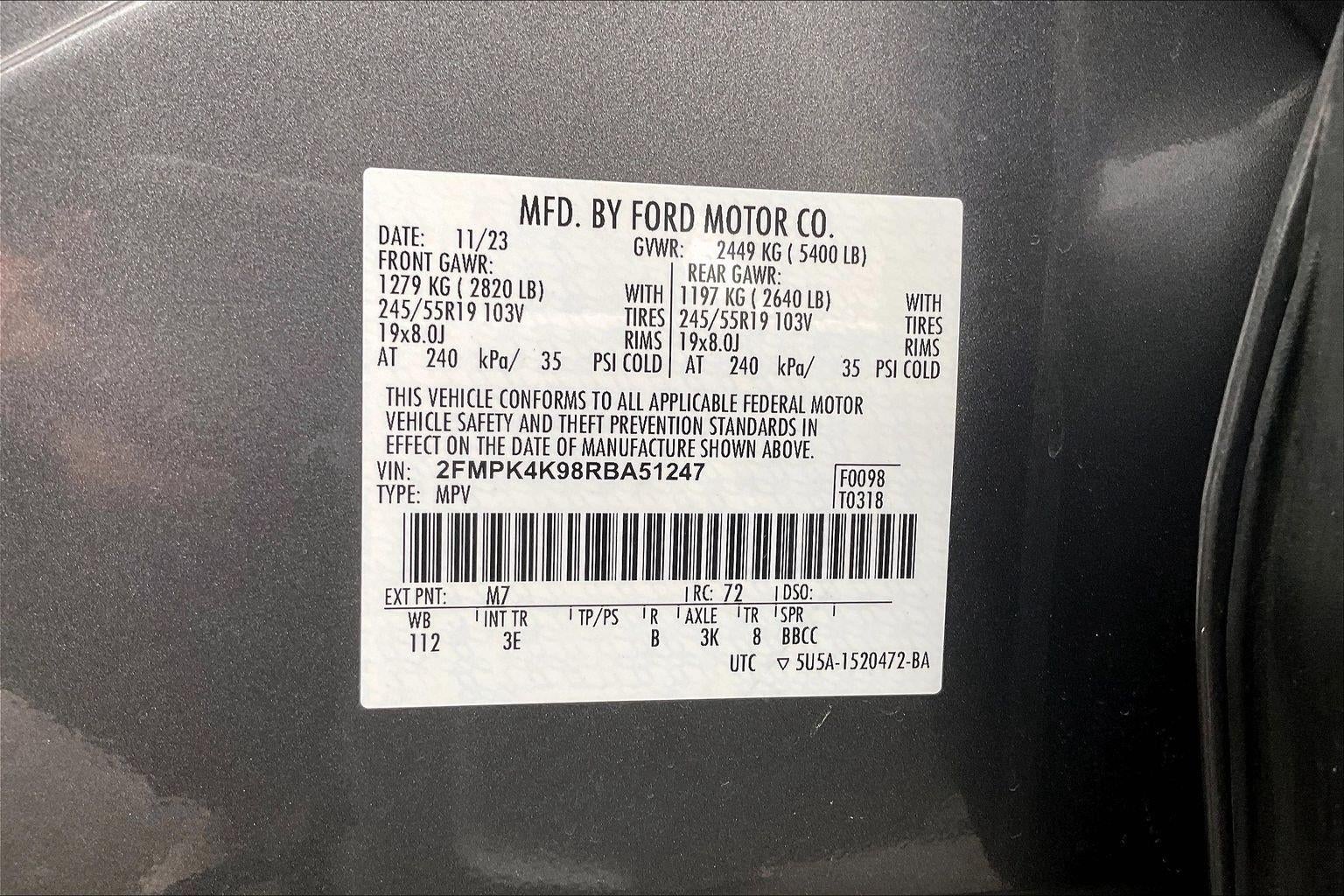2024 Ford Edge Titanium