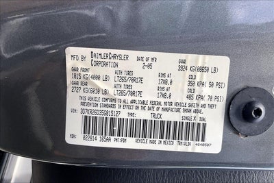 2005 Dodge Ram 2500 SLT