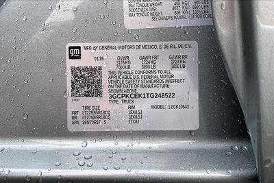 2026 Chevrolet Silverado 1500 Custom Trail Boss