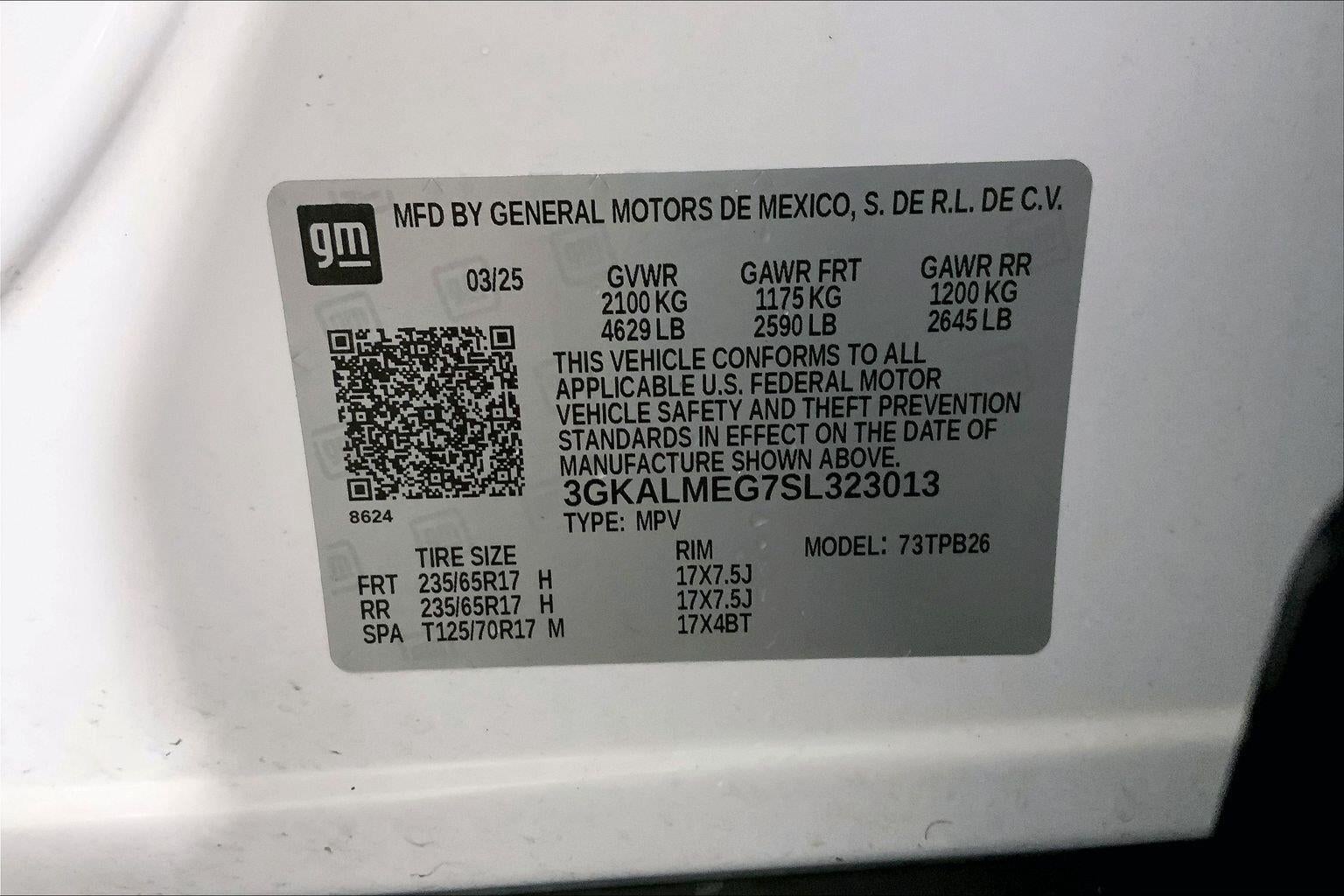 2025 GMC Terrain Elevation