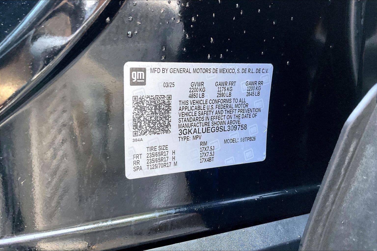 2025 GMC Terrain Elevation
