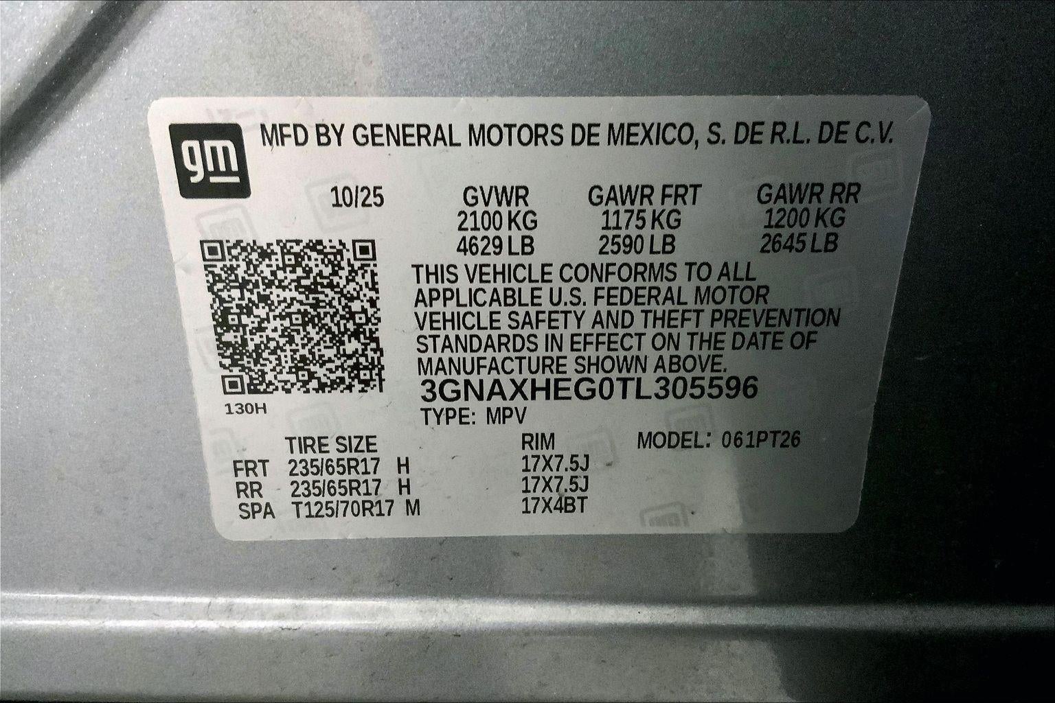 2026 Chevrolet Equinox LT