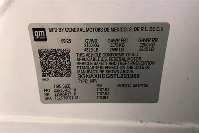 2026 Chevrolet Equinox LT