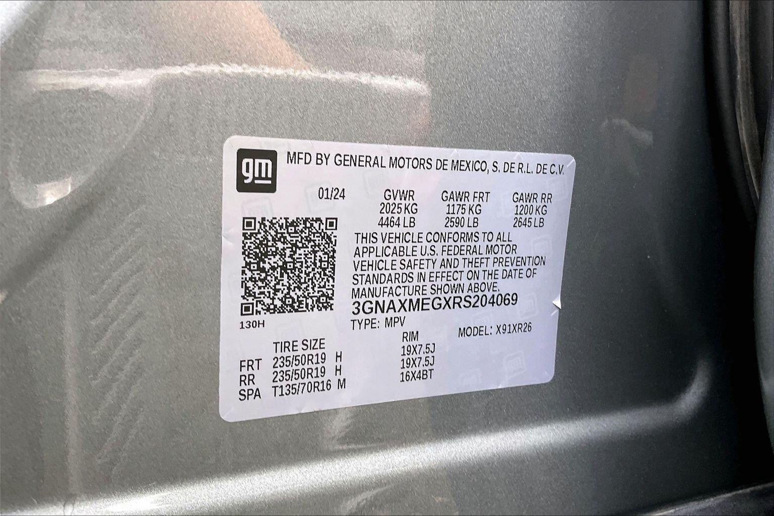 2024 Chevrolet Equinox RS