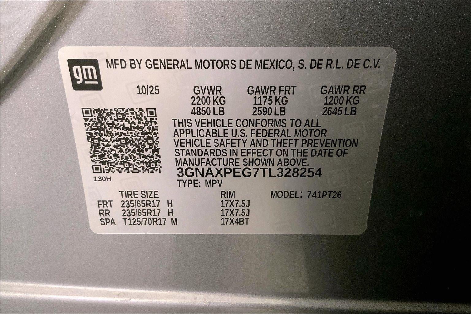 2026 Chevrolet Equinox LT