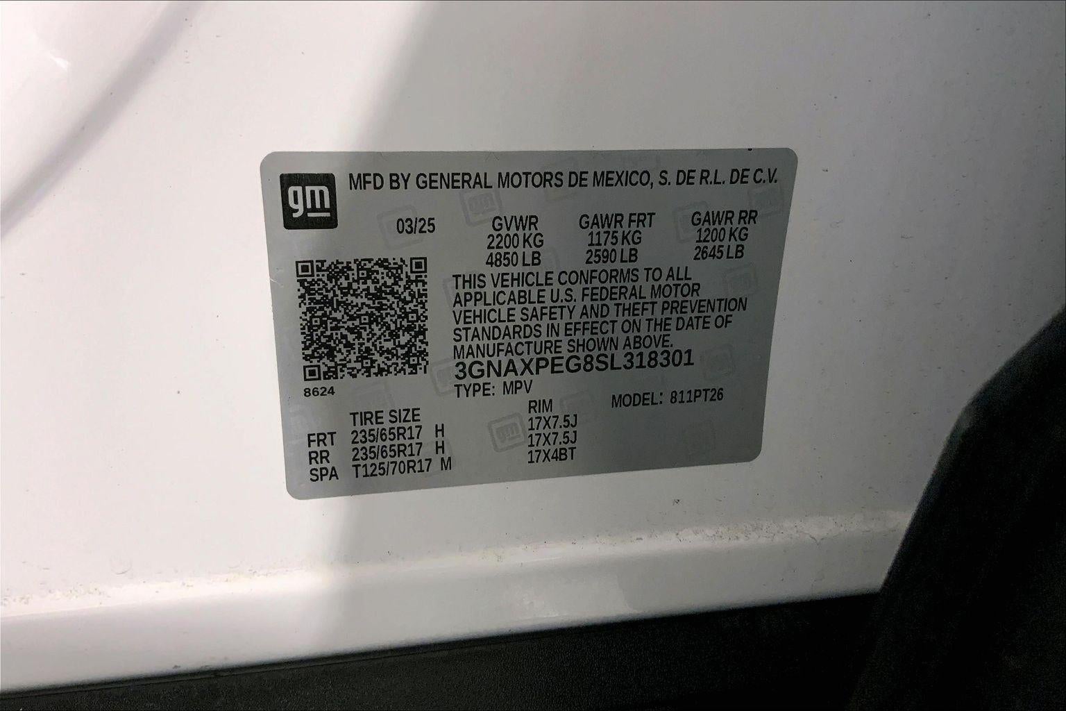 2025 Chevrolet Equinox LT