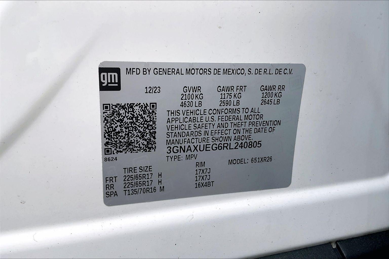 2024 Chevrolet Equinox LT