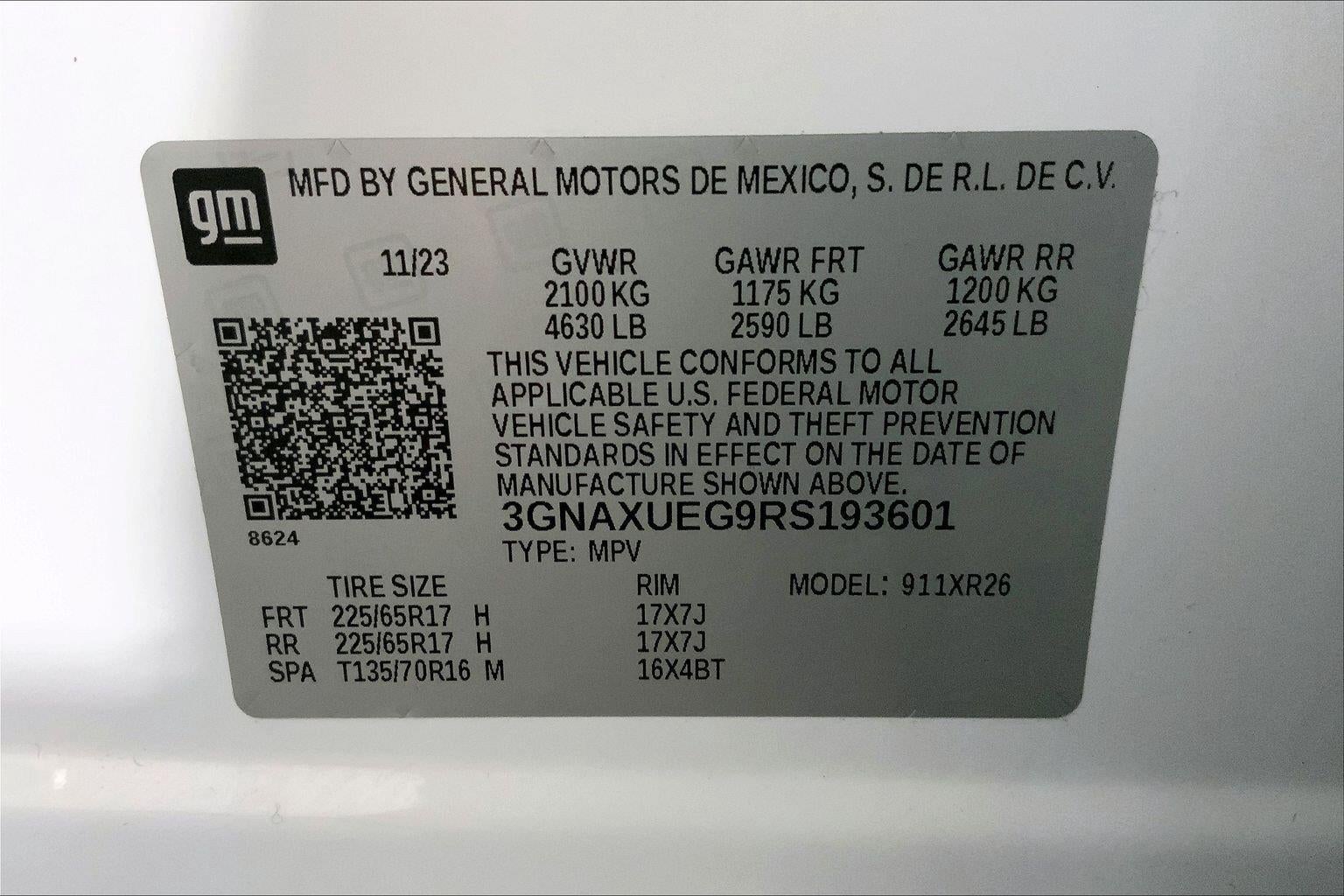 2024 Chevrolet Equinox LT