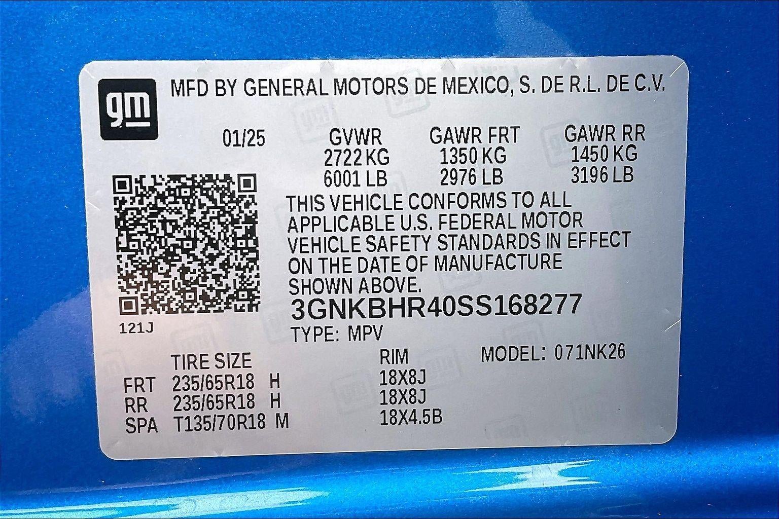 2025 Chevrolet Blazer 2LT